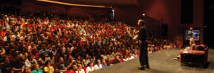 1500 students at NW Missouri State University captivated