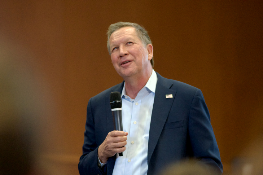 John Kasich addressed sexual assault in a Town Hall Meeting