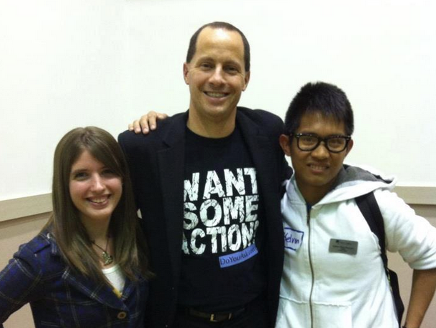 Students with Mike Domitrz